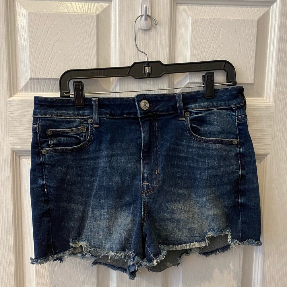 New AE High rise jean shorts